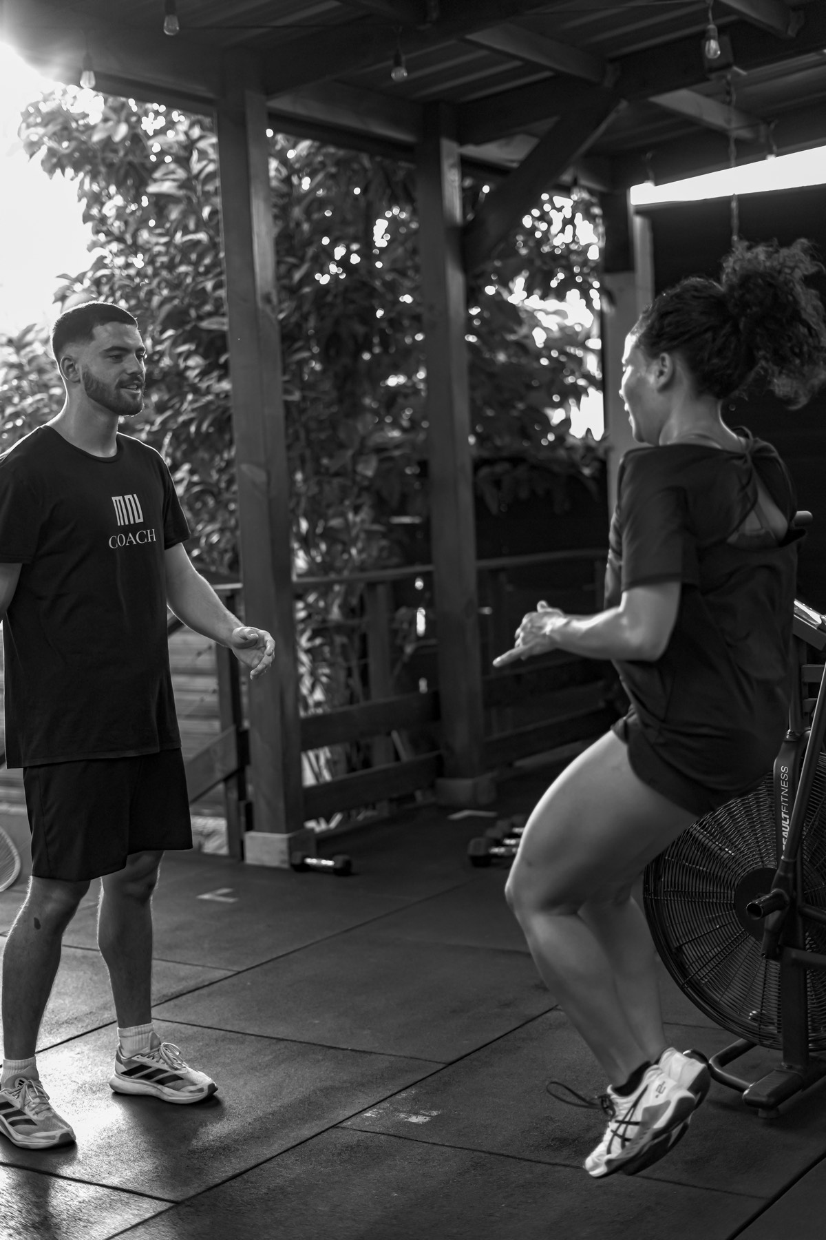 Séance de coaching sportif privé en face à face au club MONT NOIR Savanna